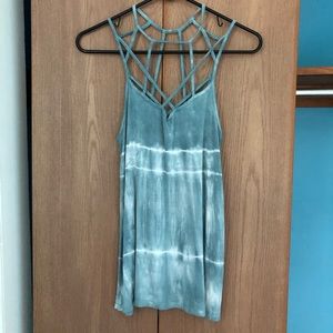 Super strappy tank top